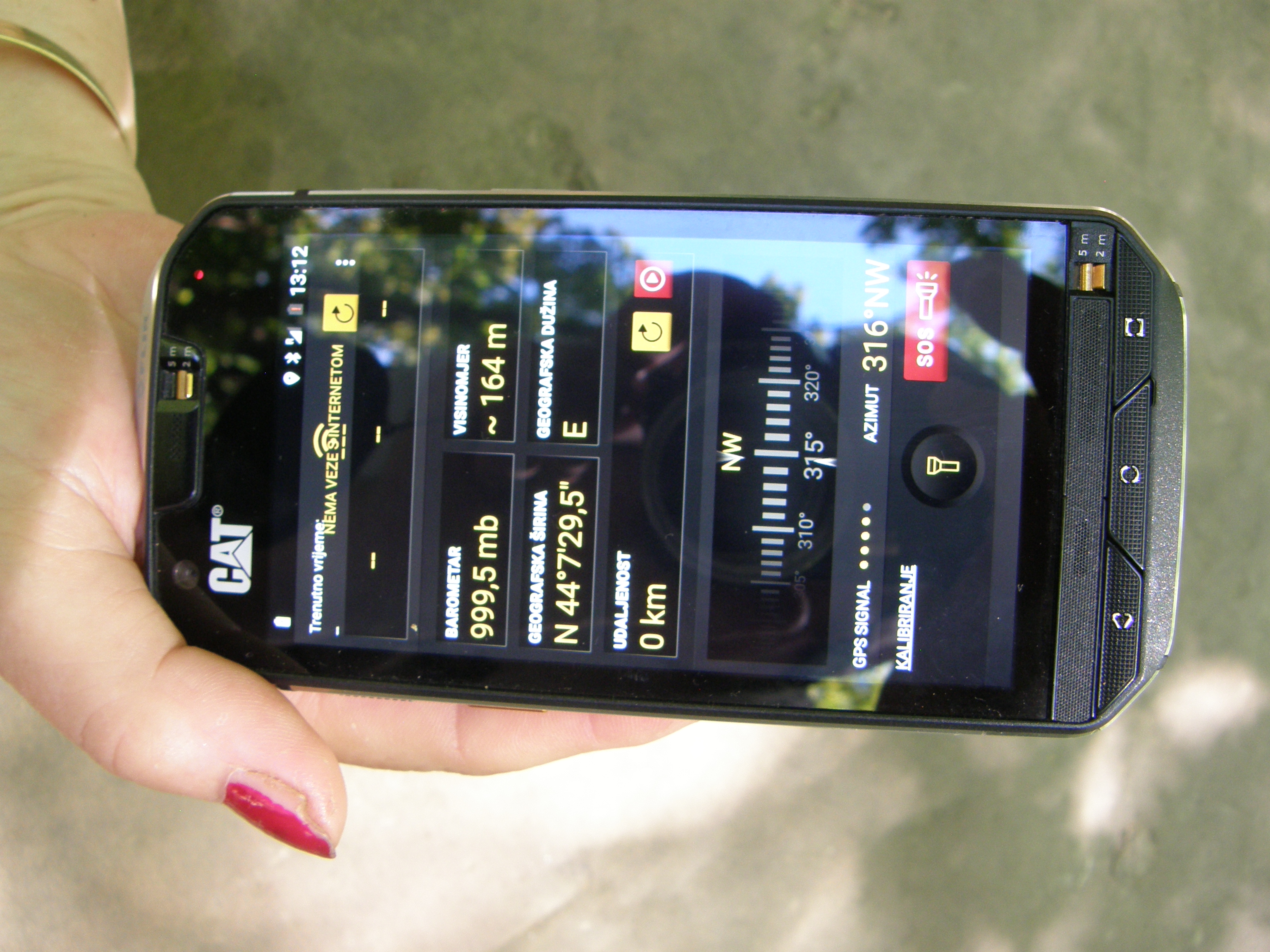 Pregled pozicija i orjentacije portala Taupski dolmena 