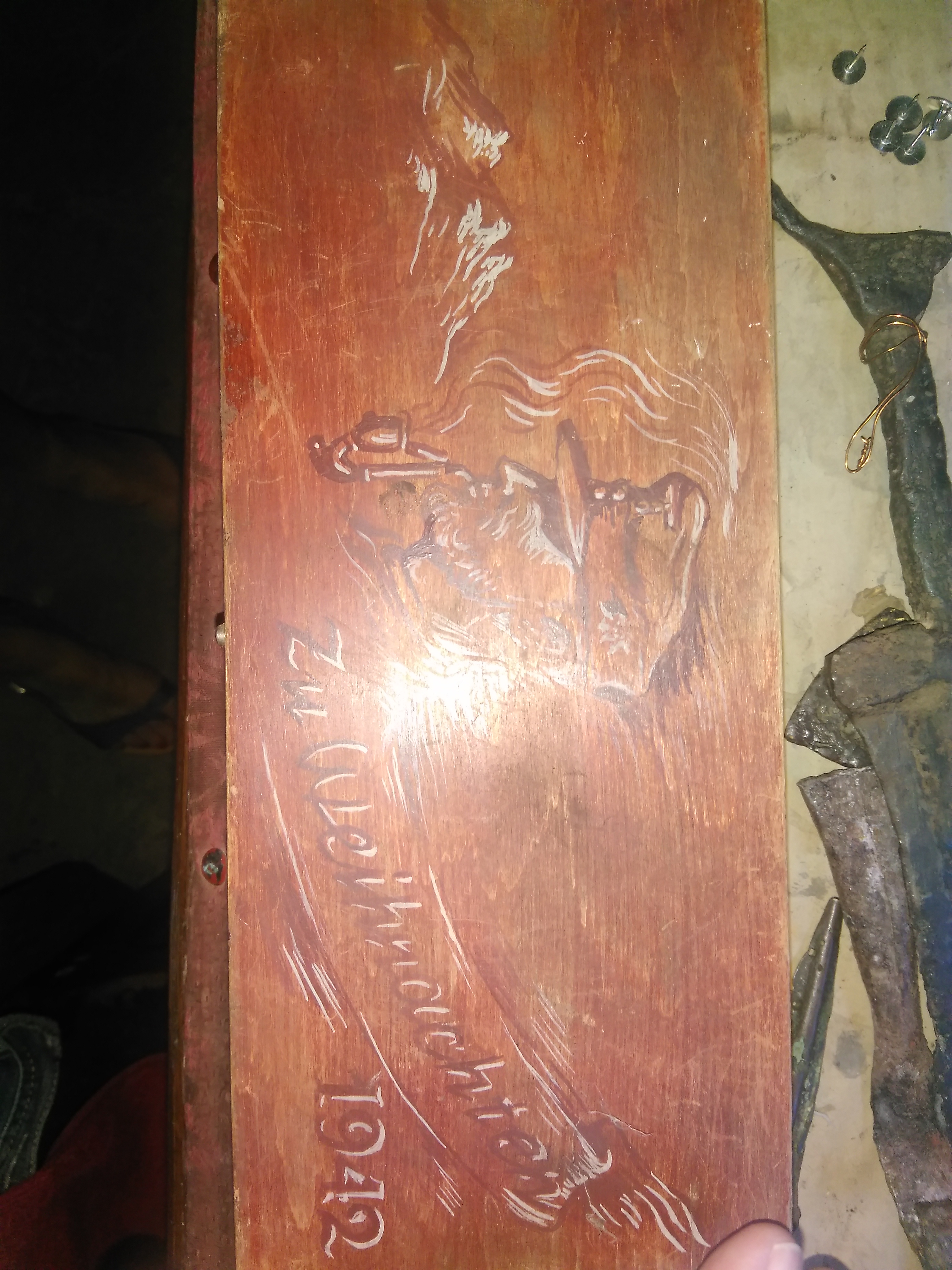 Pribor za pušenje časnika Edelweiss divizije 1