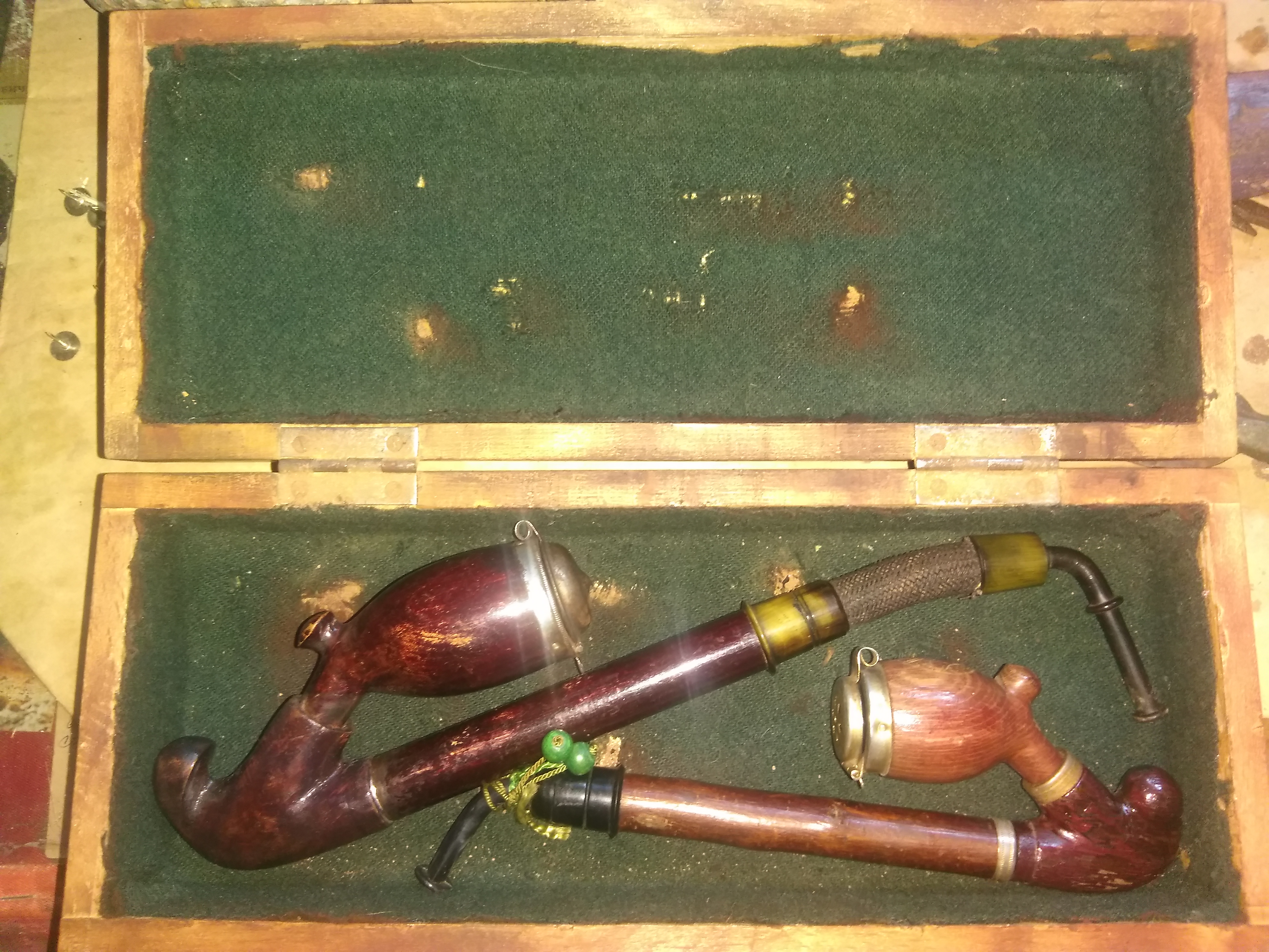 Pribor za pušenje časnika Edelweiss divizije 2