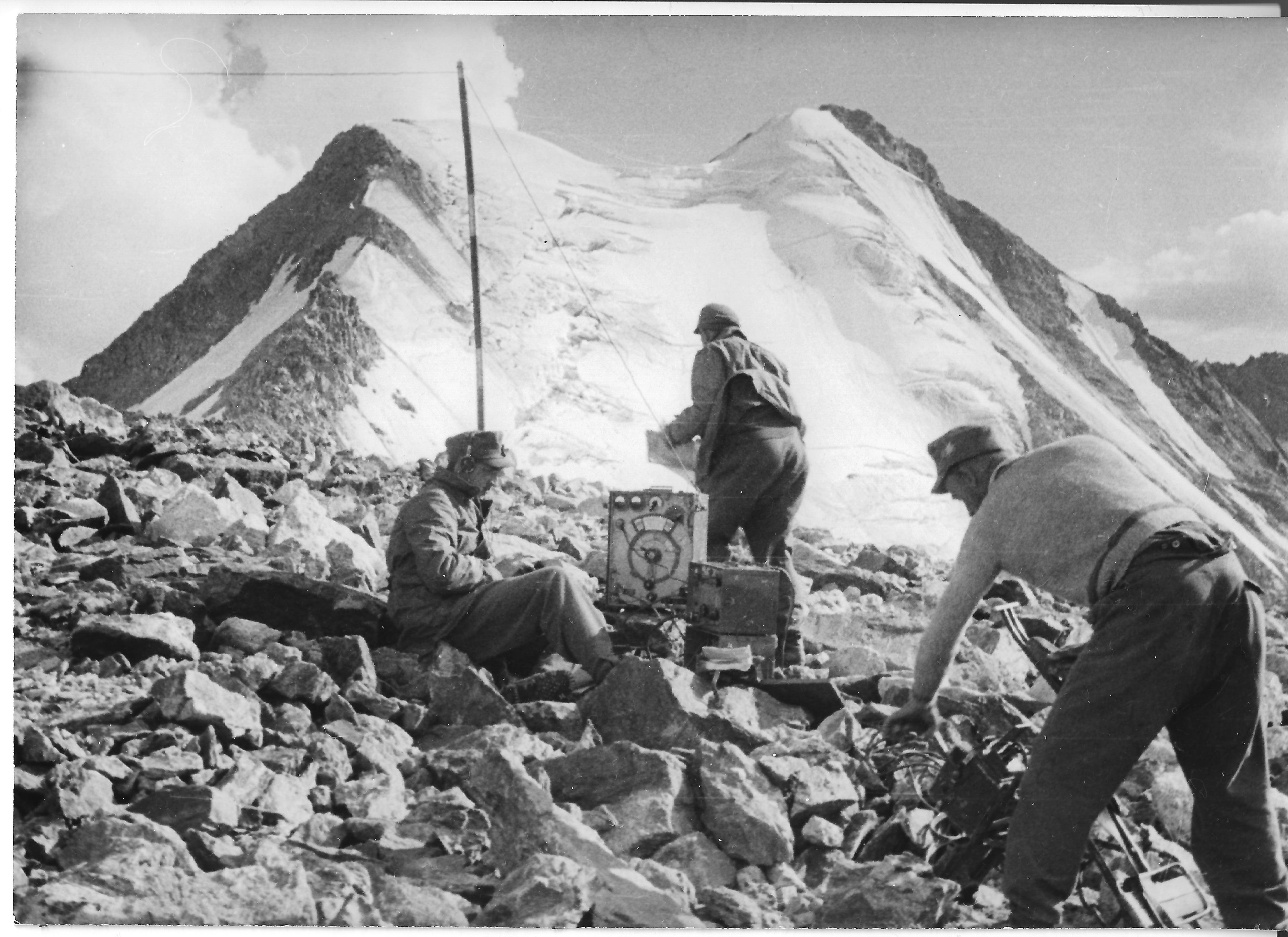 Radio operateri divizije Edelweiss -Kavkaz 1942